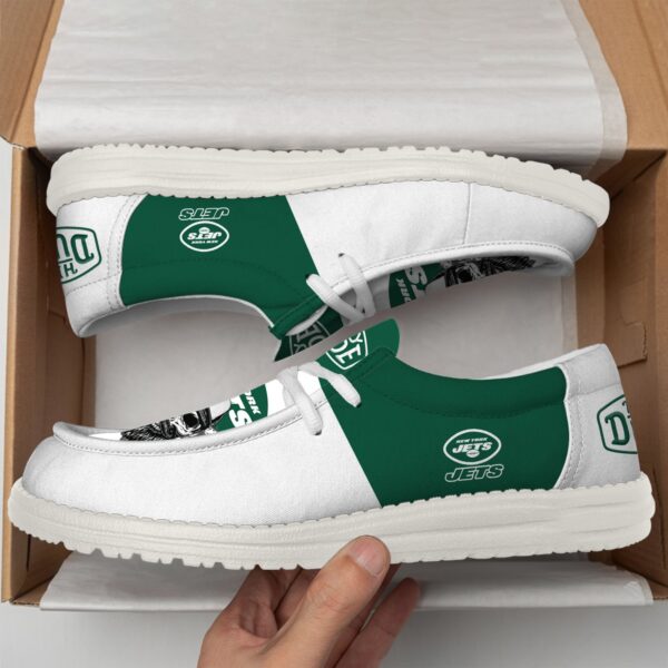 Tubopro New York Jets Personalized Hey Dude Shoes For Men And Women - Image 3