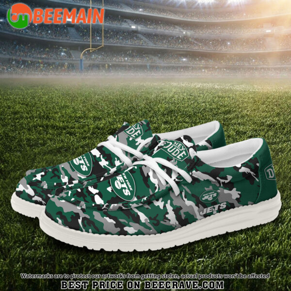 Tubopro New York Jets Personalized Hey Dude Shoes For Men And Women - Image 2