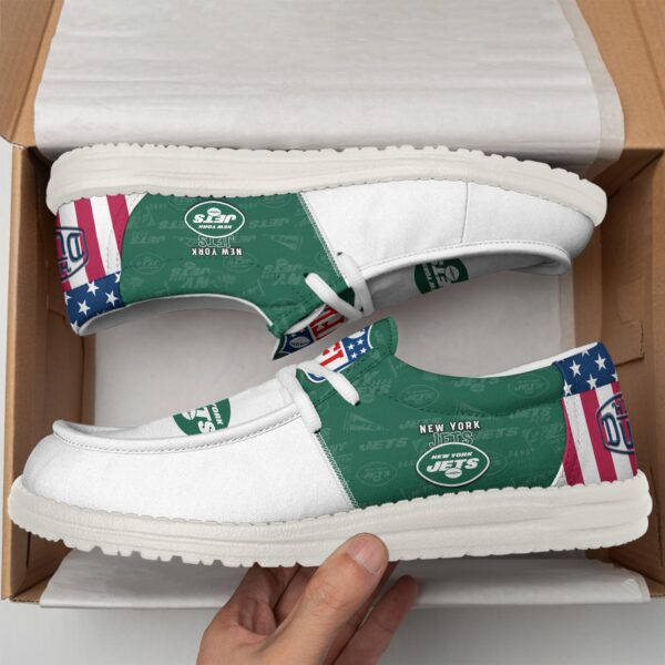 Tubopro New York Jets Personalized Hey Dude Shoes For Men And Women - Image 2