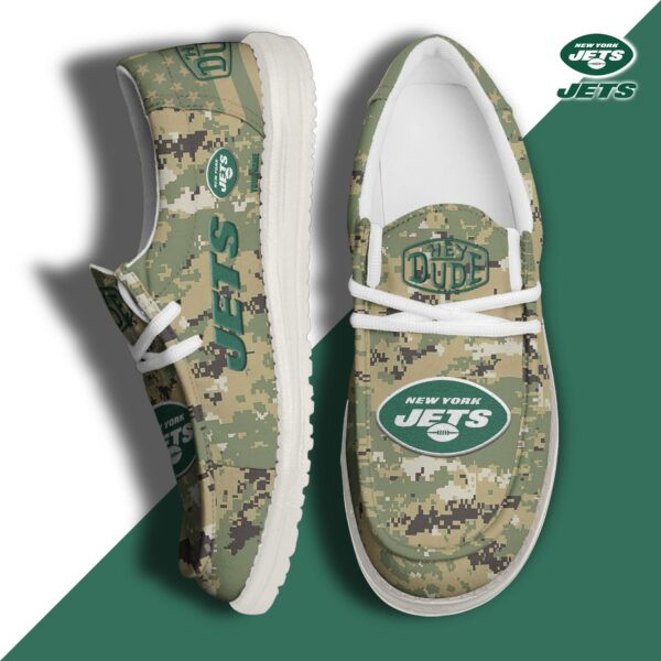 Tubopro New York Jets Personalized Hey Dude Shoes For Men And Women