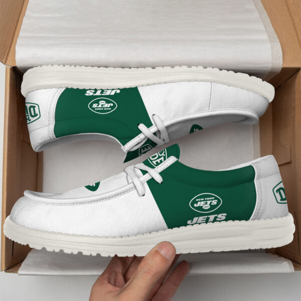 Tubopro New York Jets Personalized Hey Dude Shoes For Men And Women - Image 2