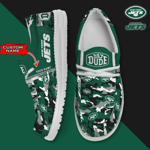 Tubopro New York Jets Personalized Hey Dude Shoes For Men And Women