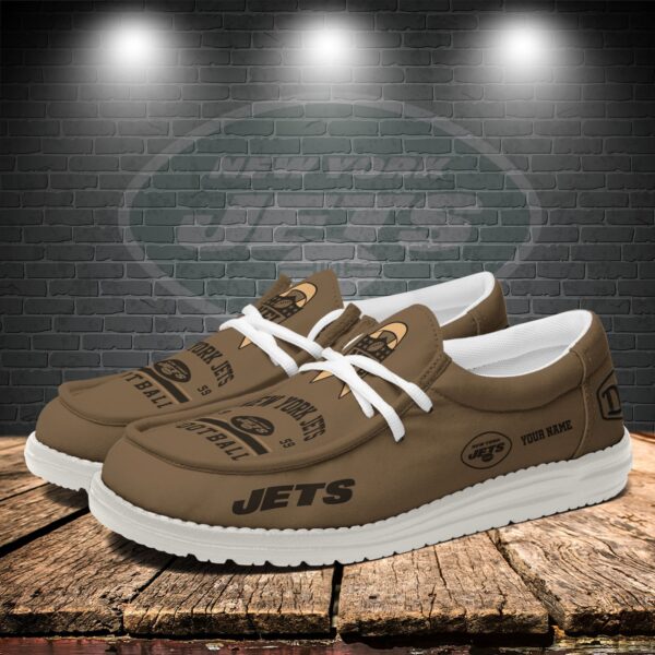 Tubopro New York Jets Personalized Hey Dude Shoes For Men And Women - Image 3