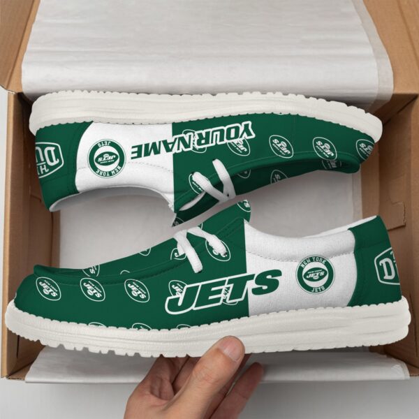Tubopro New York Jets Personalized Hey Dude Shoes For Men And Women