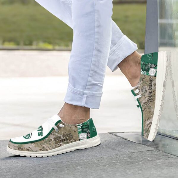 Tubopro New York Jets Personalized Hey Dude Shoes For Men And Women - Image 4