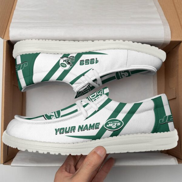 Tubopro New York Jets Personalized Hey Dude Shoes For Men And Women - Image 2