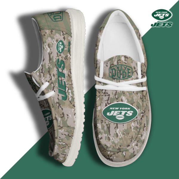 Tubopro New York Jets Personalized Hey Dude Shoes For Men And Women