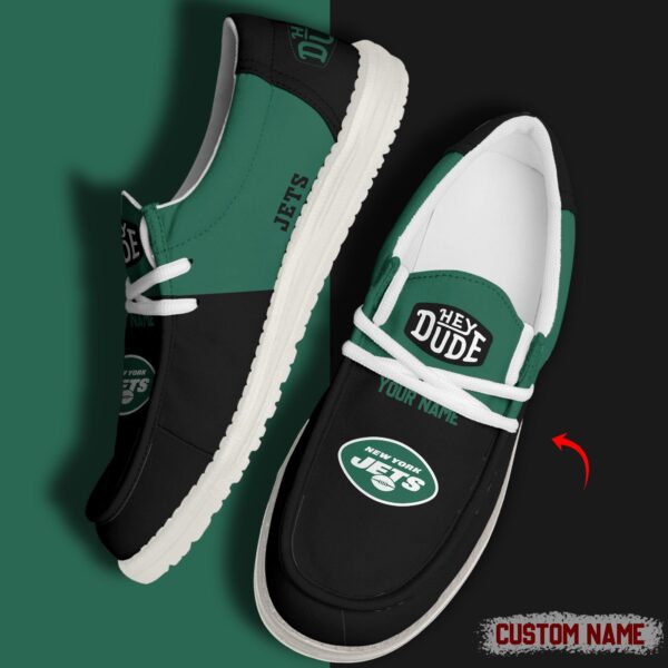 Tubopro New York Jets Personalized Hey Dude Shoes For Men And Women