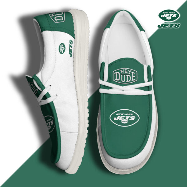 Tubopro New York Jets Personalized Hey Dude Shoes For Men And Women