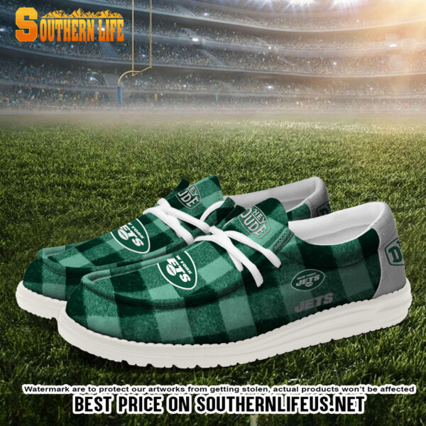 Tubopro New York Jets Personalized Hey Dude Shoes For Men And Women - Image 2