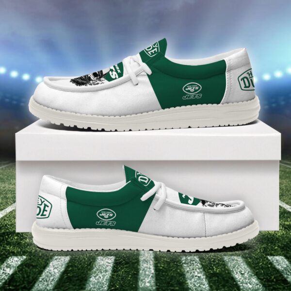 Tubopro New York Jets Personalized Hey Dude Shoes For Men And Women - Image 4