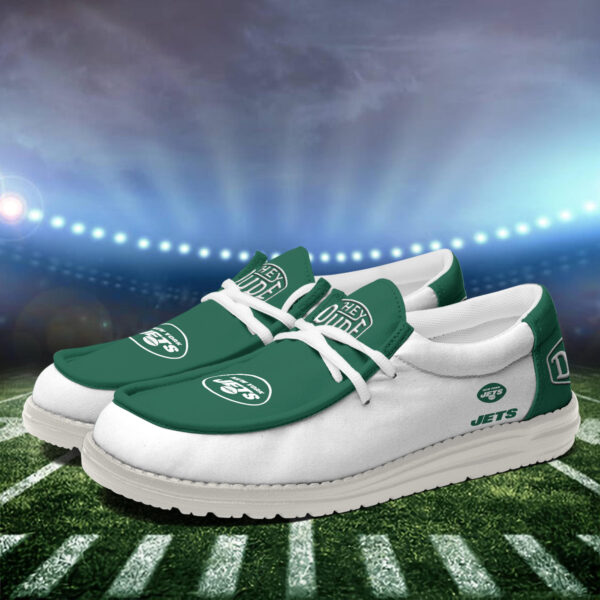 Tubopro New York Jets Personalized Hey Dude Shoes For Men And Women - Image 3