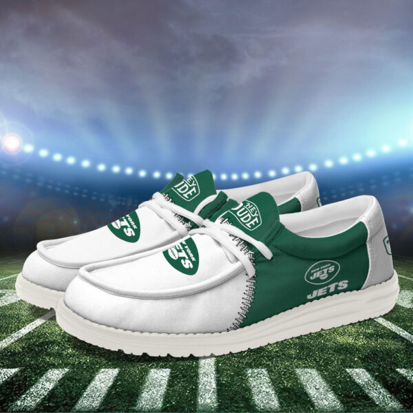 Tubopro New York Jets Personalized Hey Dude Shoes For Men And Women - Image 3