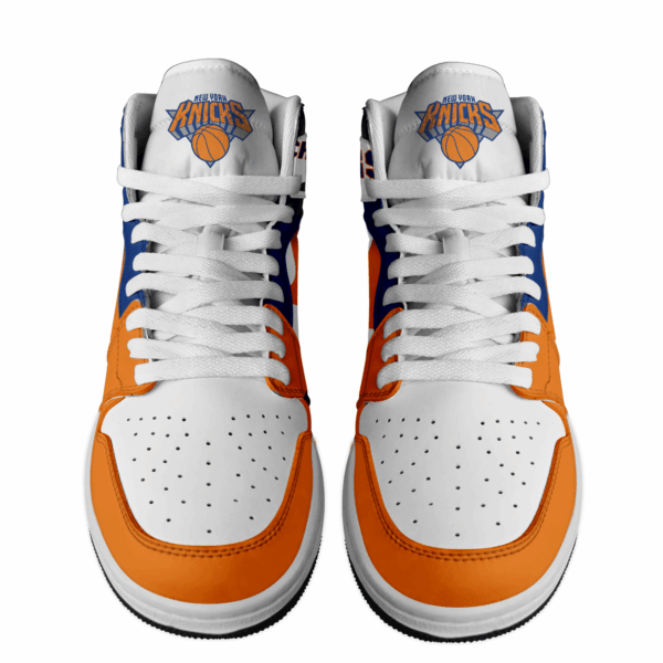 Tubopro New York Knicks AJ1 High Sneakers Shoes For Men And Women - Image 2