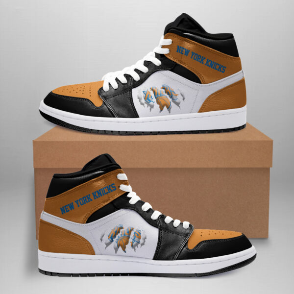 Tubopro New York Knicks AJ1 High Sneakers Shoes For Men And Women