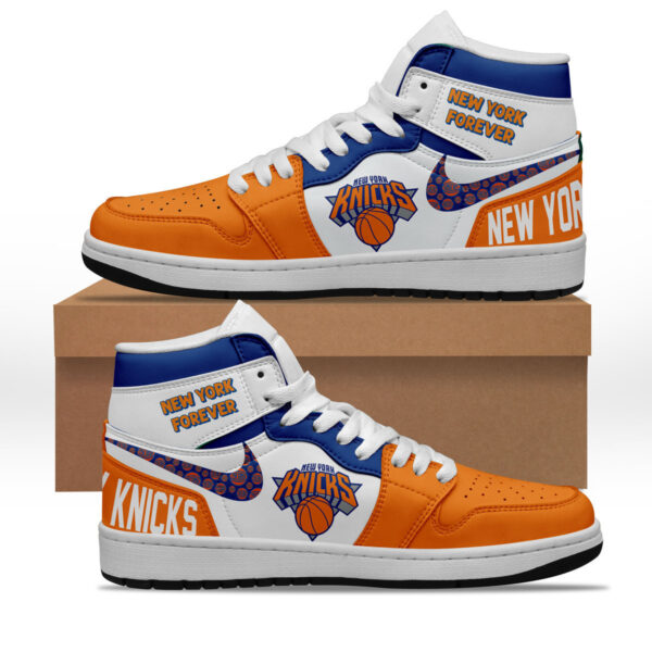 Tubopro New York Knicks AJ1 High Sneakers Shoes For Men And Women