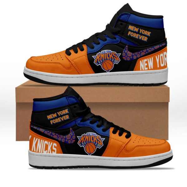 Tubopro New York Knicks AJ1 High Sneakers Shoes For Men And Women