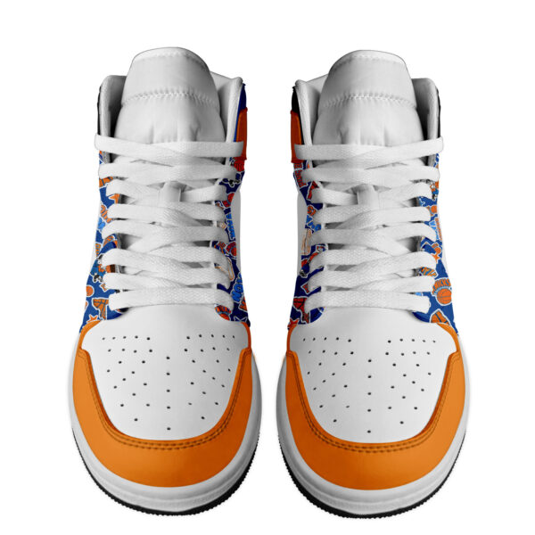 Tubopro New York Knicks AJ1 High Sneakers Shoes For Men And Women - Image 2