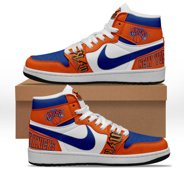 Tubopro New York Knicks AJ1 High Sneakers Shoes For Men And Women