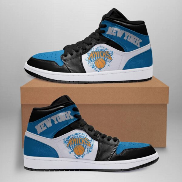 Tubopro New York Knicks NBA AJ1 High Sneakers Shoes For Men And Women
