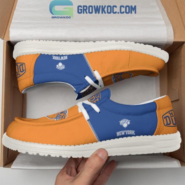 Tubopro New York Knicks Personalized Hey Dude Shoes For Men And Women - Image 3