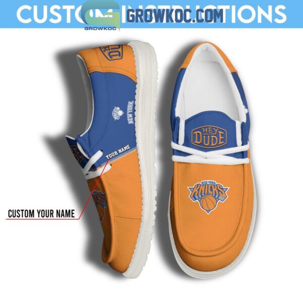 Tubopro New York Knicks Personalized Hey Dude Shoes For Men And Women - Image 7