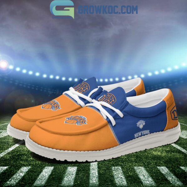 Tubopro New York Knicks Personalized Hey Dude Shoes For Men And Women - Image 4