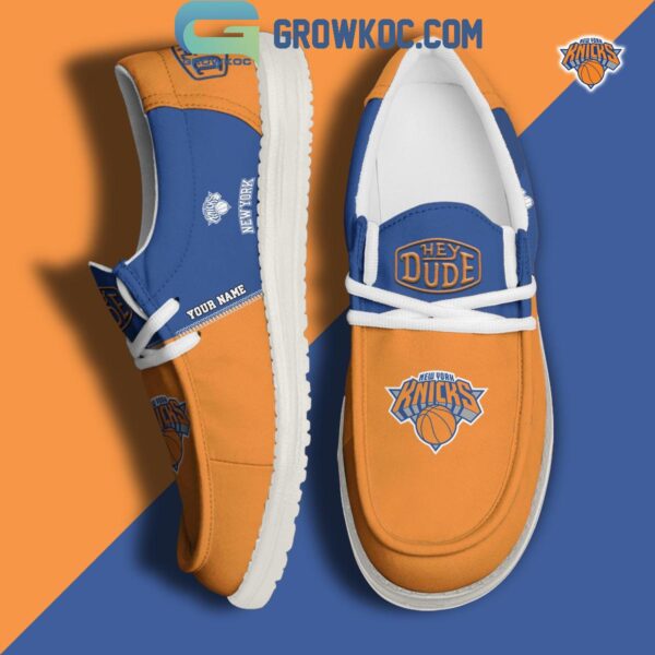 Tubopro New York Knicks Personalized Hey Dude Shoes For Men And Women - Image 2