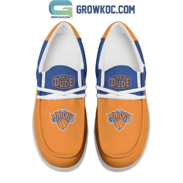 Tubopro New York Knicks Personalized Hey Dude Shoes For Men And Women - Image 5
