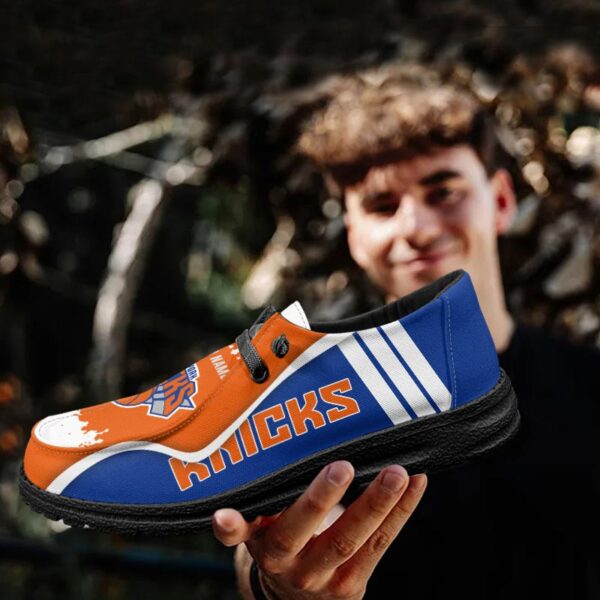 Tubopro New York Knickss Hey Dude Shoes For Men And Women - Image 4