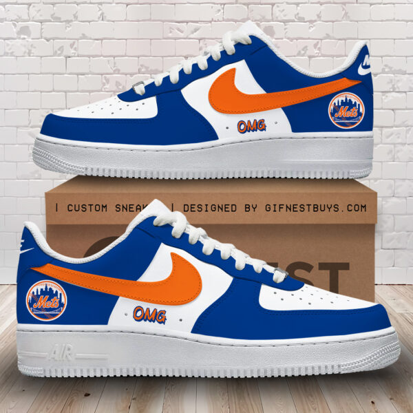 Tubopro New York Mets Air Low-Top Sneakers Shoes For Men And Women