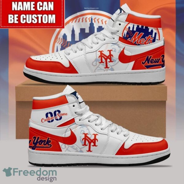 Tubopro New York Mets AJ1 High Sneakers Shoes For Men And Women