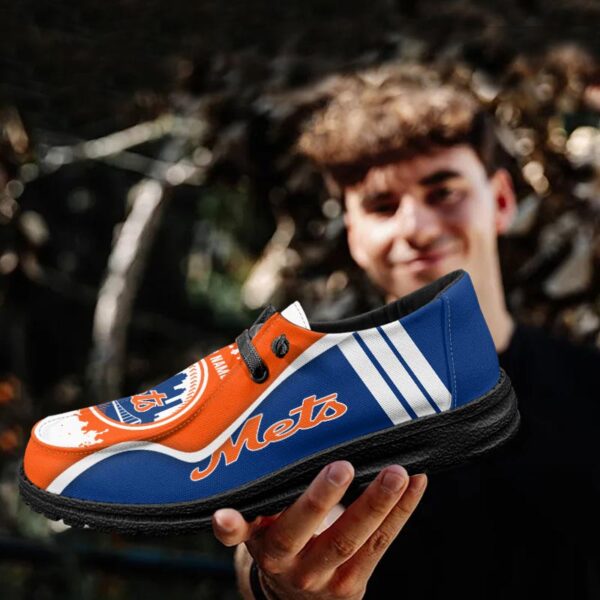Tubopro New York Mets Hey Dude Shoes For Men And Women - Image 4