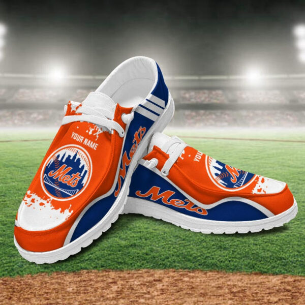Tubopro New York Mets Hey Dude Shoes For Men And Women