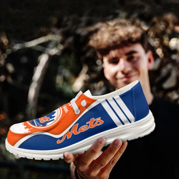 Tubopro New York Mets Hey Dude Shoes For Men And Women - Image 3