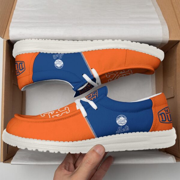 Tubopro New York Mets Personalized Hey Dude Shoes For Men And Women - Image 3