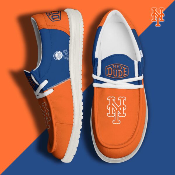 Tubopro New York Mets Personalized Hey Dude Shoes For Men And Women