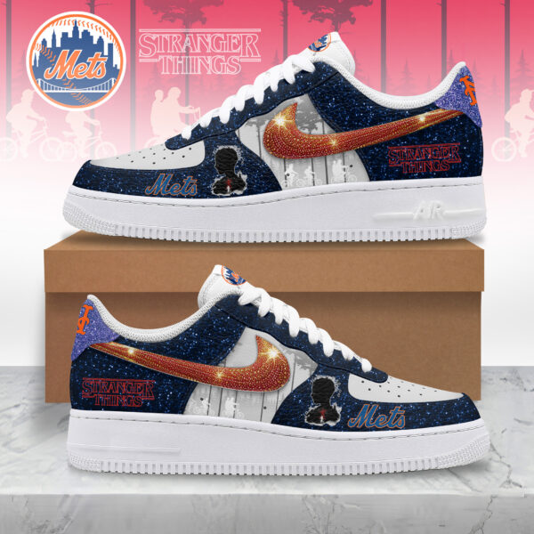 Tubopro New York Mets x Stranger Things Air Low-Top Sneakers Shoes For Men And Women