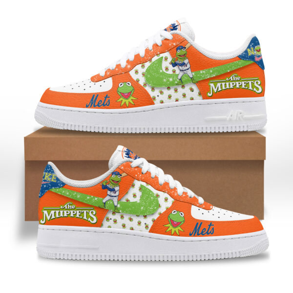 Tubopro New York Mets x The Muppets Air Low-Top Sneakers Shoes For Men And Women - Image 2