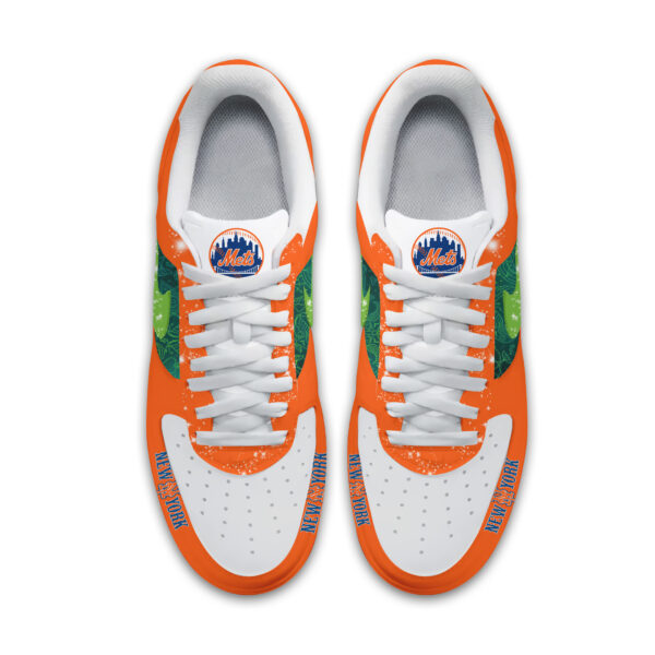 Tubopro New York Mets x Wicked Air Low-Top Sneakers Shoes For Men And Women - Image 5