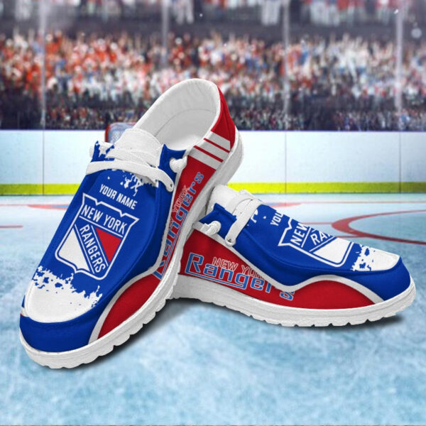 Tubopro New York Rangers Hey Dude Shoes For Men And Women