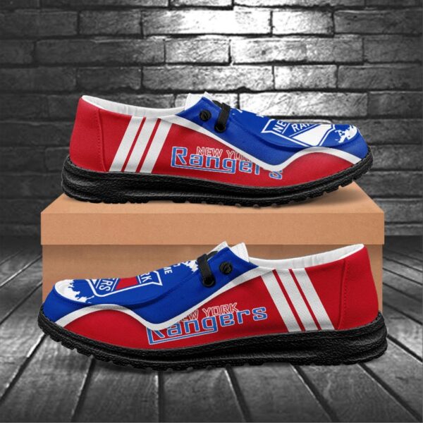 Tubopro New York Rangers Hey Dude Shoes For Men And Women - Image 6