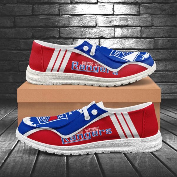 Tubopro New York Rangers Hey Dude Shoes For Men And Women - Image 5