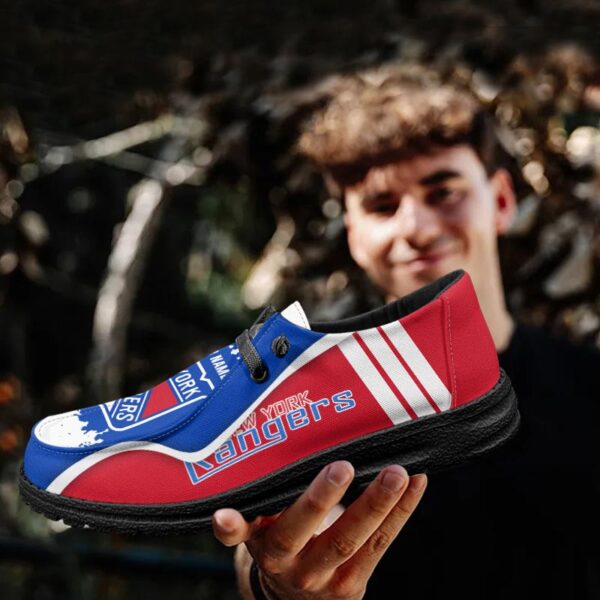 Tubopro New York Rangers Hey Dude Shoes For Men And Women - Image 4