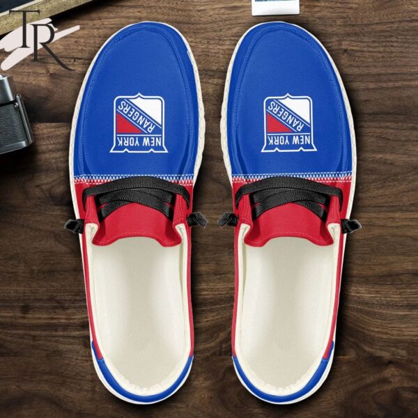 Tubopro New York Rangers Personalized Hey Dude Shoes For Men And Women - Image 6