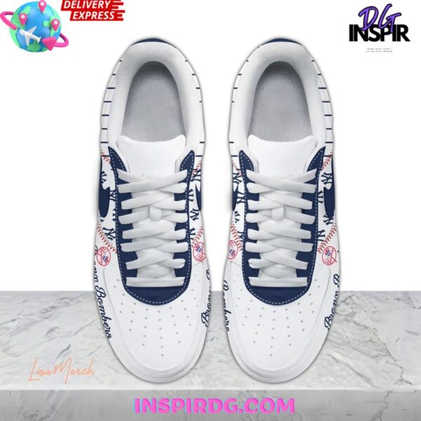 Tubopro New York Yankees Air Low-Top Sneakers Shoes For Men And Women - Image 3