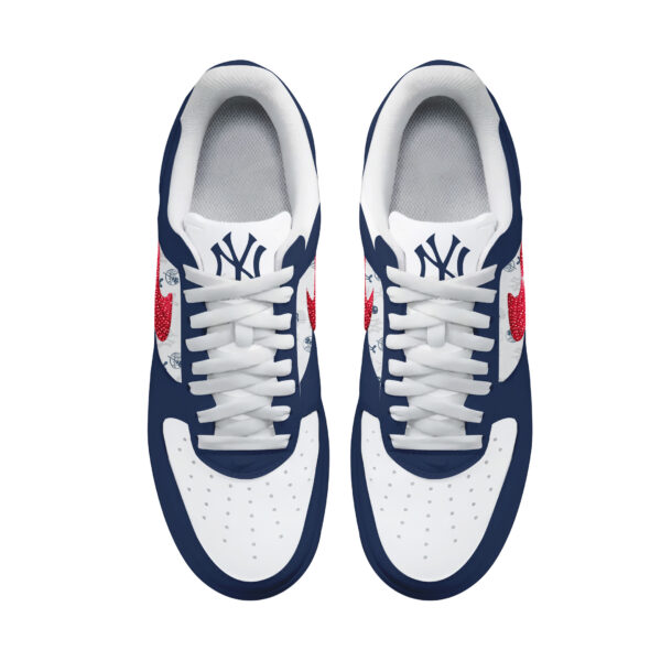 Tubopro New York Yankees Air Low-Top Sneakers Shoes For Men And Women - Image 2