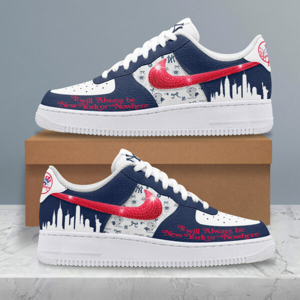 Tubopro New York Yankees Air Low-Top Sneakers Shoes For Men And Women - Image 4
