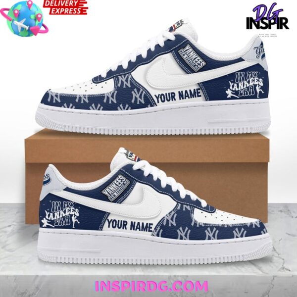 Tubopro New York Yankees Air Low-Top Sneakers Shoes For Men And Women - Image 2
