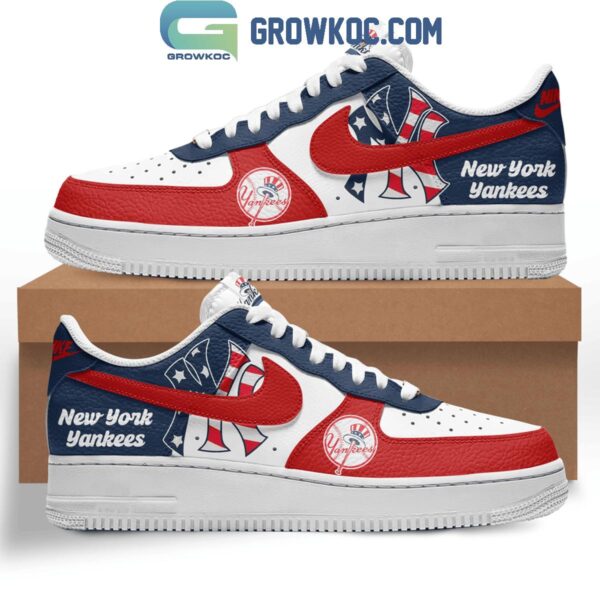 Tubopro New York Yankees Air Low-Top Sneakers Shoes For Men And Women